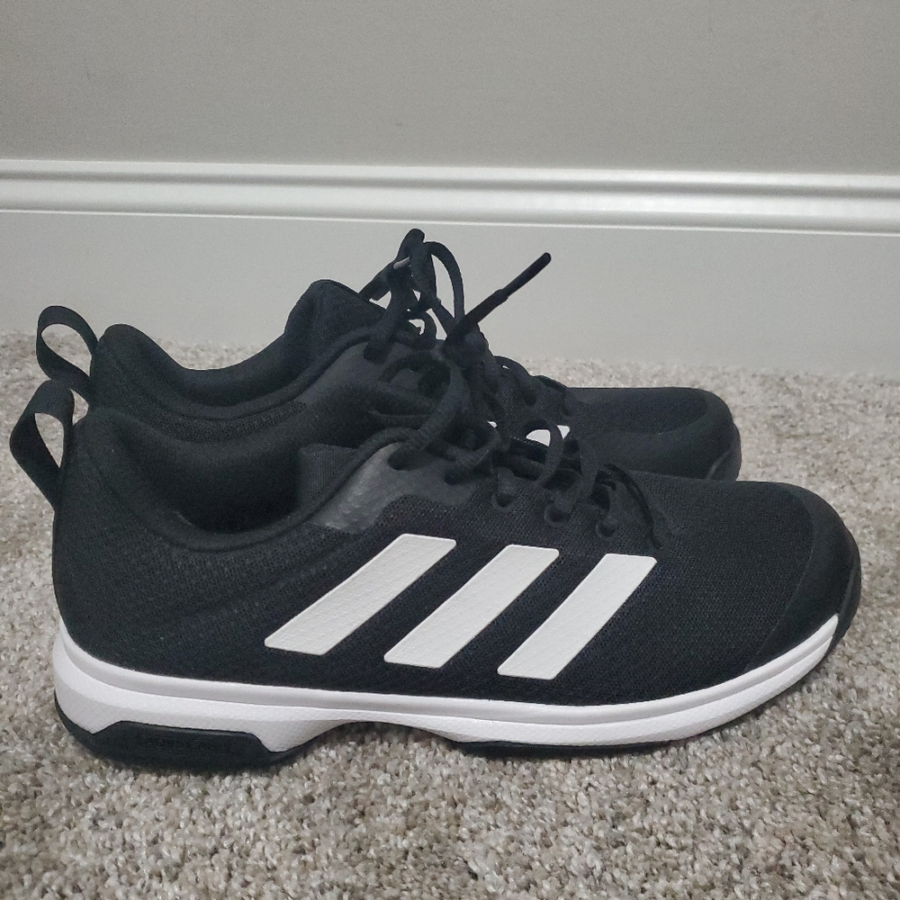 Adidas Mens Game Spec FX3650 Black Running Shoes Sneakers Size 9 never worn